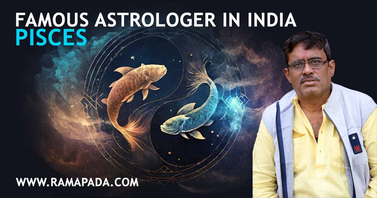 Pisces zodiac sign personality traits explained by famous astrologer in India Ramapada Acharjee Pisces astrology meaning
