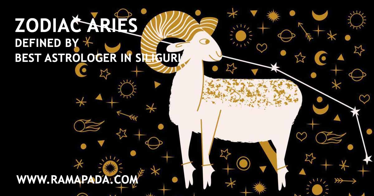 Aries zodiac personality traits explained by best astrologer in Siliguri Ramapada Acharjee: Aries horoscope meaning leadership energy and characteristics