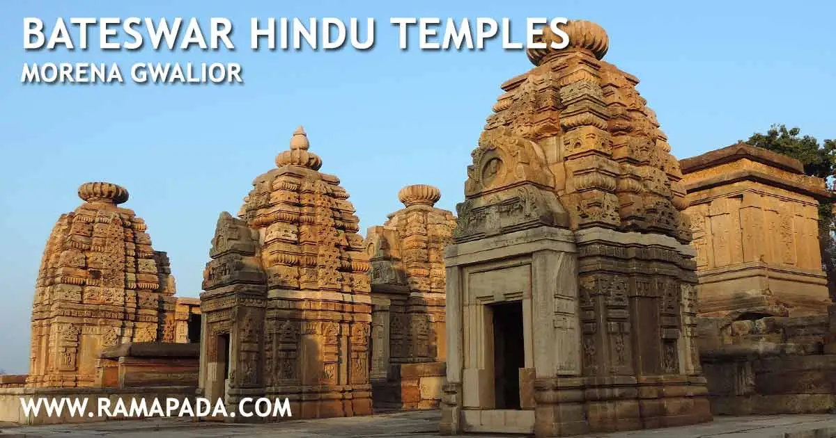Bateswar Hindu temples, Morena, Gwalior: ancient temple architecture and spiritual heritage site in India