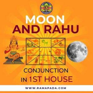 Moon and Rahu Conjunction