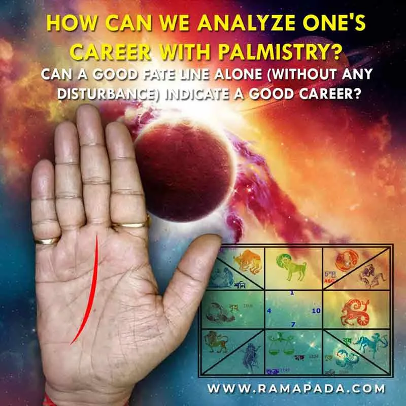 career prediction by palmistry: career line analysis by Ramapada Acharjee best astrologer in India, future career astrology guidance