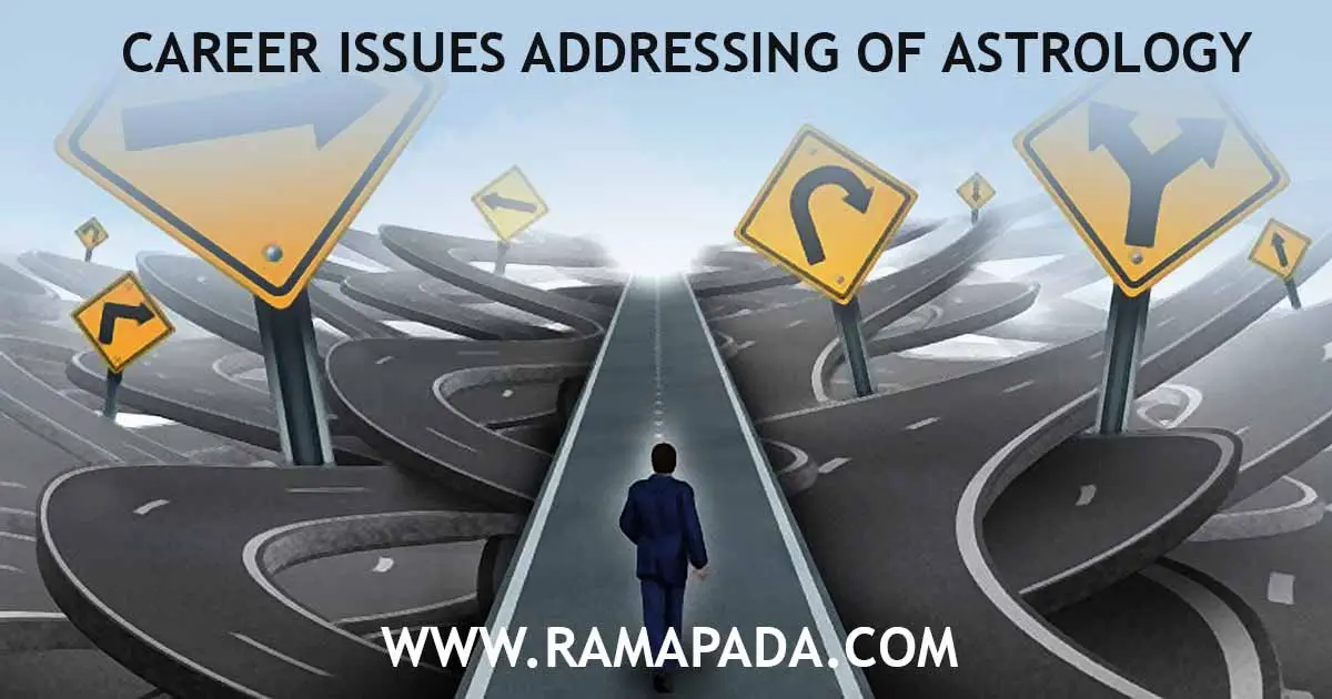 Career issues are addressing through astrology with confusing paths and decision-making guidance