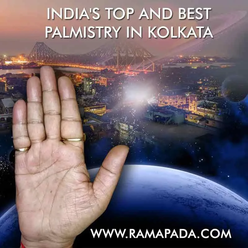 best palmist in Kolkata, India: top palmistry expert Ramapada Acharjee, hand-reading specialist, Kolkata