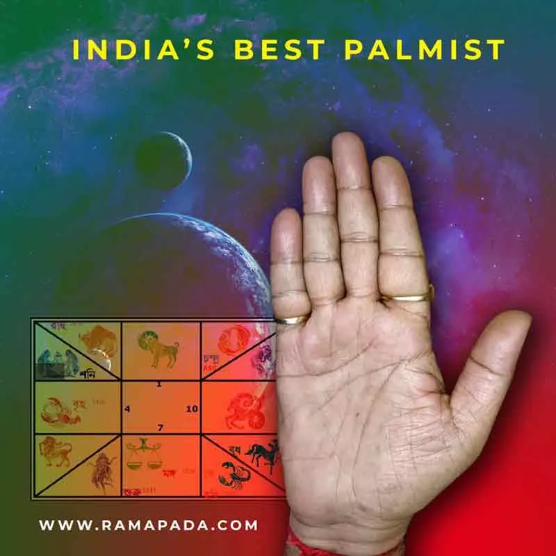 India's best palmist, online palm reading india best hand-reading expert india palmist consultation, Ramapada Acharjee