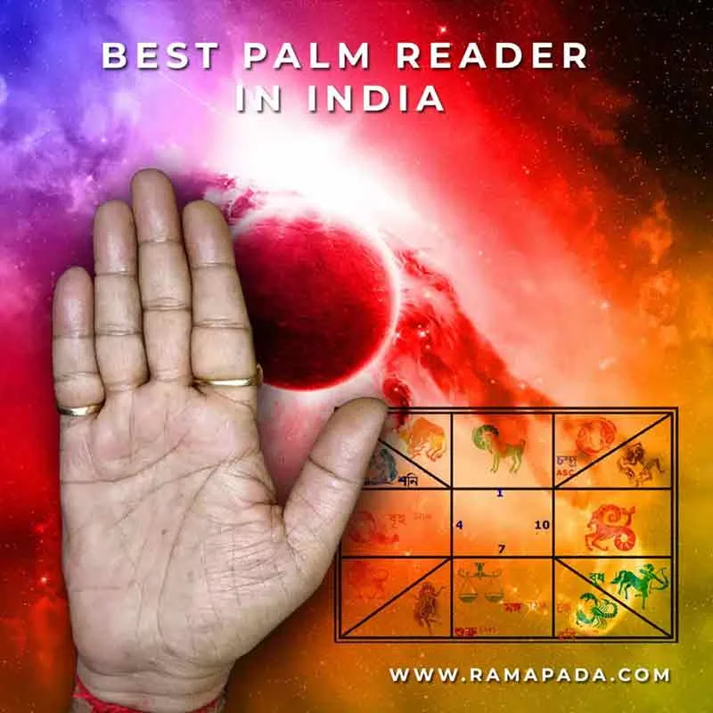 best palm reader in India, online palm reading expert, India, accurate hand reading consultation, Ramapada Acharjee