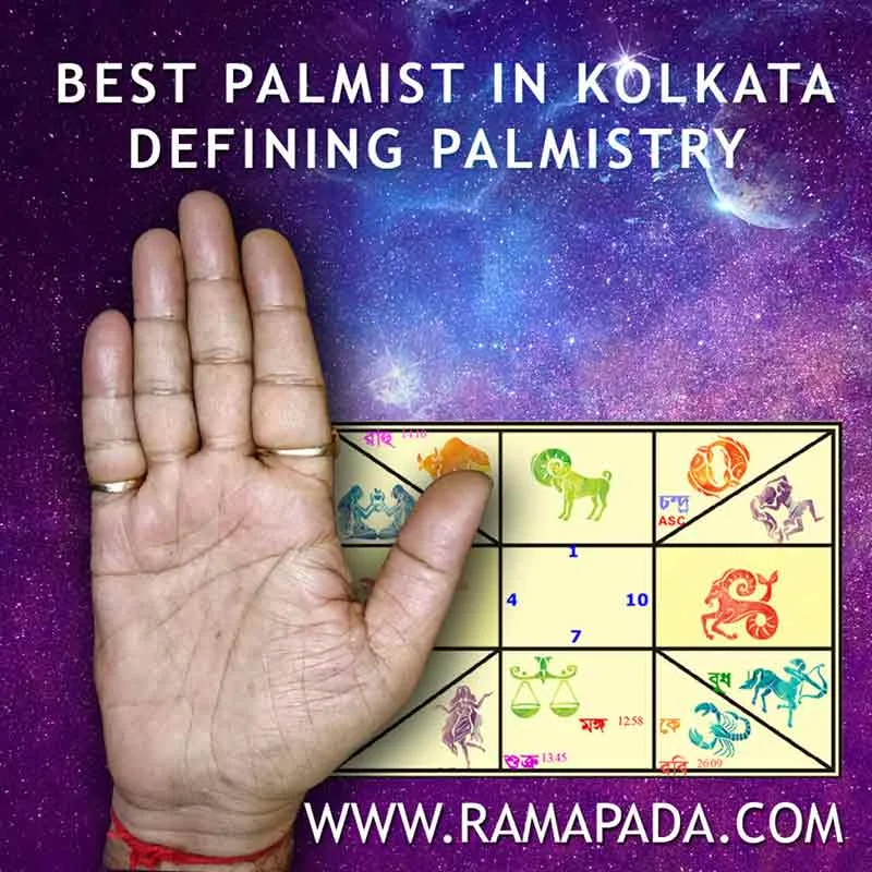 palmistry analysis in kolkata showing hand lines and horoscope chart for life guidance and future insights