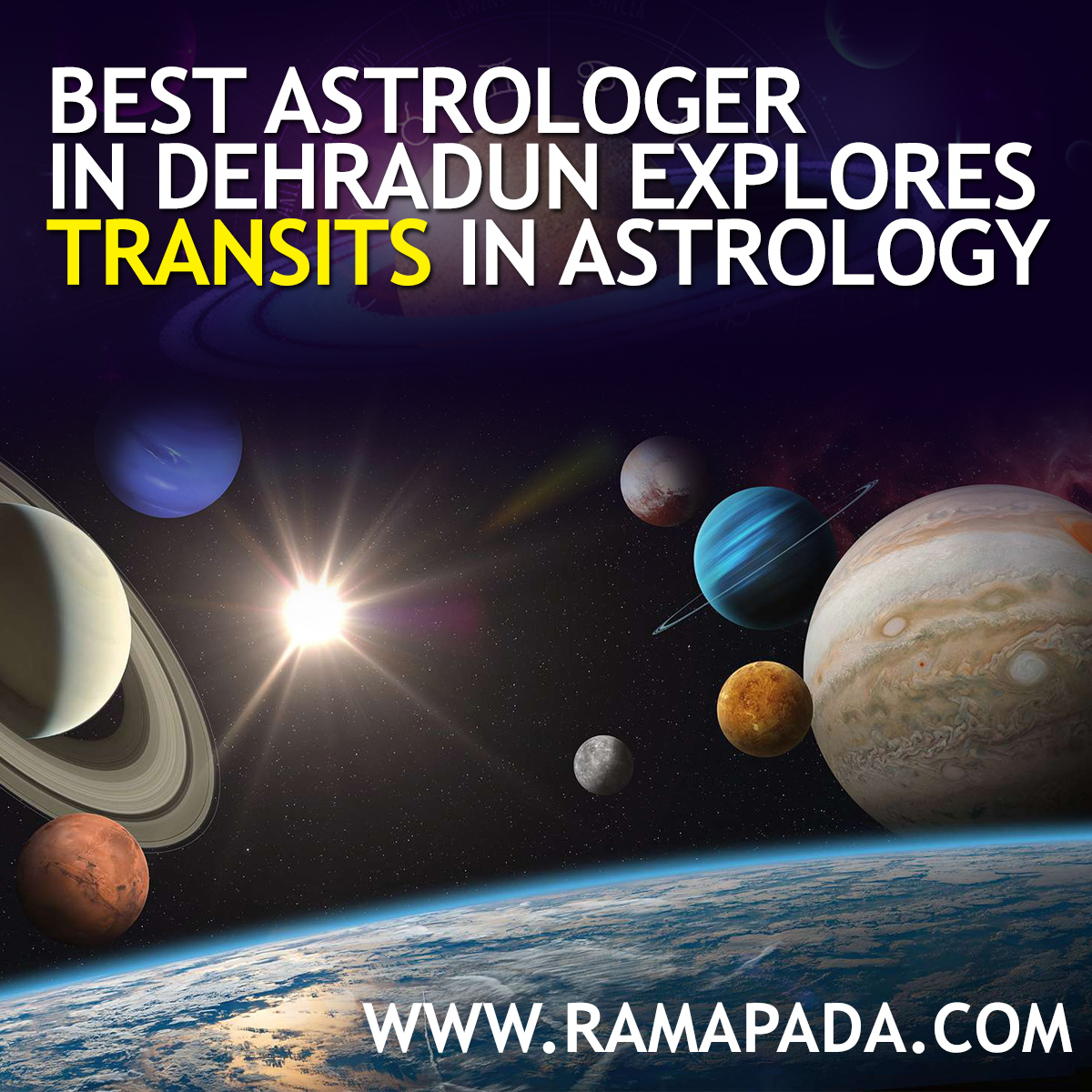 Best Astrologer In Dehradun Explores Transits In Astrology 
