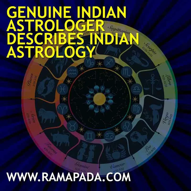 Genuine Indian astrologer explaining traditional Indian astrology and zodiac guidance by Ramapada Acharjee