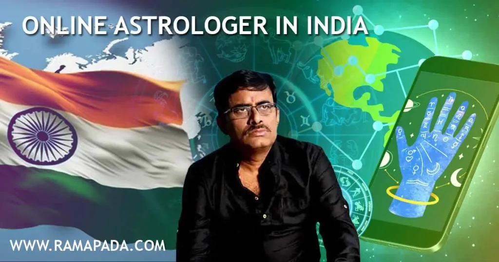 online astrologer in India providing Vedic astrology consultation and palm reading services