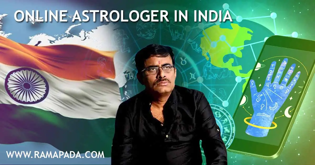 online astrologer in India providing Vedic astrology consultation and palm reading services