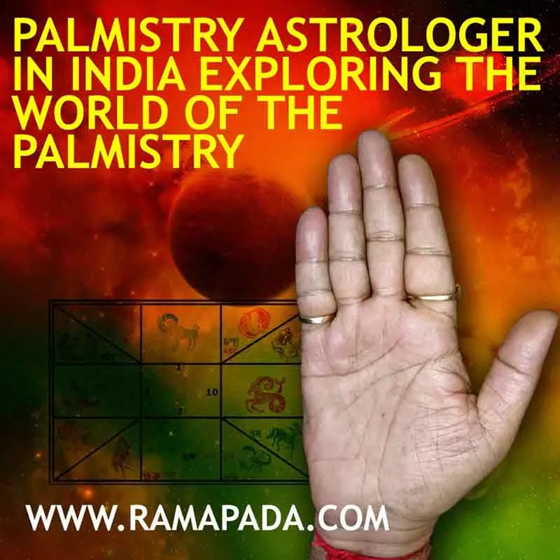 Palmistry astrologer in India: exploring the world of palmistry and spiritual hand reading by Ramapada Acharjee
