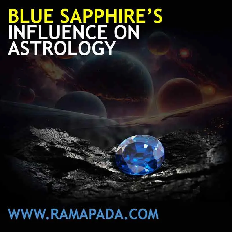 Blue Sapphire's Influence on Astrology – Gemstone Consultation by Ramapada Acharjee.