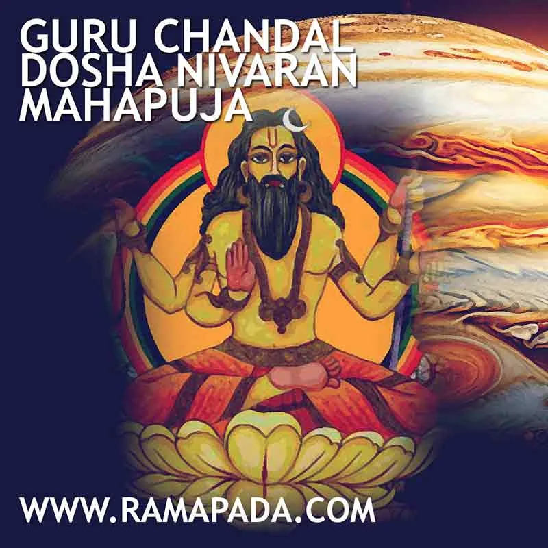Guru Chandal Dosha Nivaran Mahapuja for spiritual cleansing and astrological remedies
