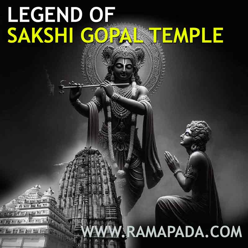 Legend of Sakshi Gopal Temple