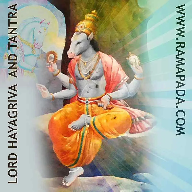 Lord Hayagriva, a deity image associated with tantra, wisdom, knowledge, and spiritual power