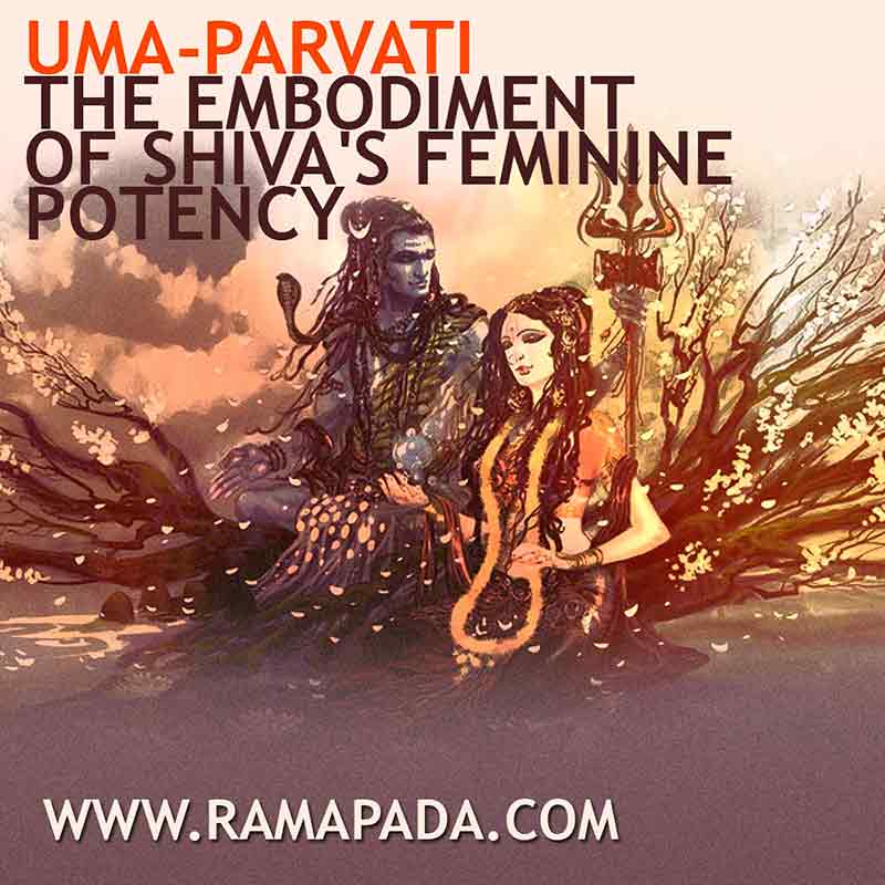 Uma-Parvati- The Embodiment of Shiva's