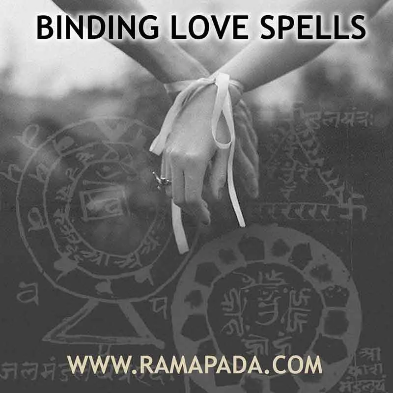 A binding love spells illustration showing symbolic relationship rituals and spiritual connection