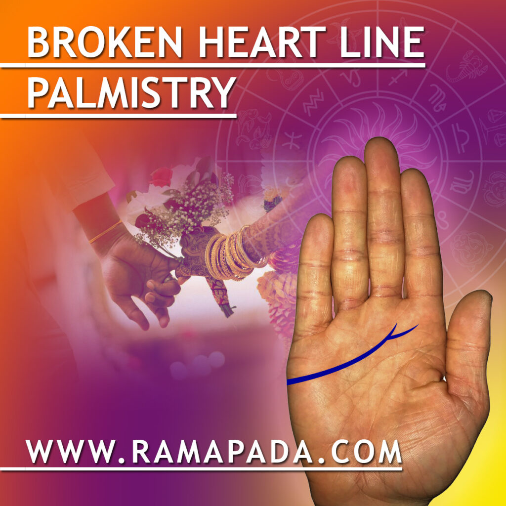 Broken Heart Line Palmistry