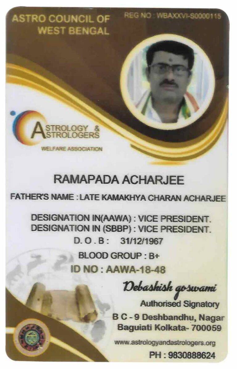 Former Vice President - AAWA and SBBP​