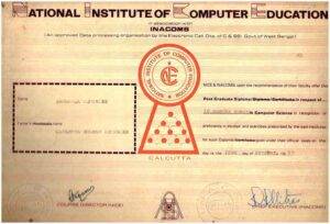 NICE Certificate