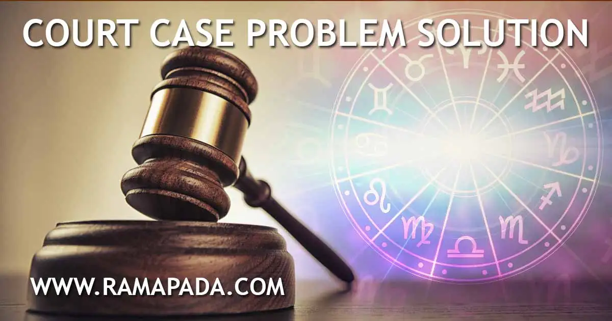 Astrological Court Case Problem Solution - Ramapada Acharjee