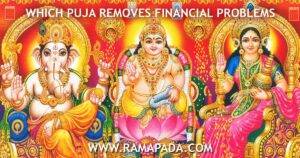 Which Puja Removes Financial Problems