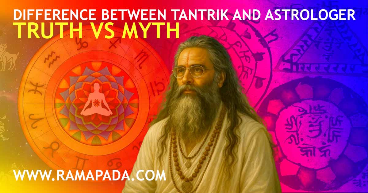 difference between tantrik and Astrologer: Truth vs Myth, Real Tantra vs Astrology, Spiritual Guidance in india