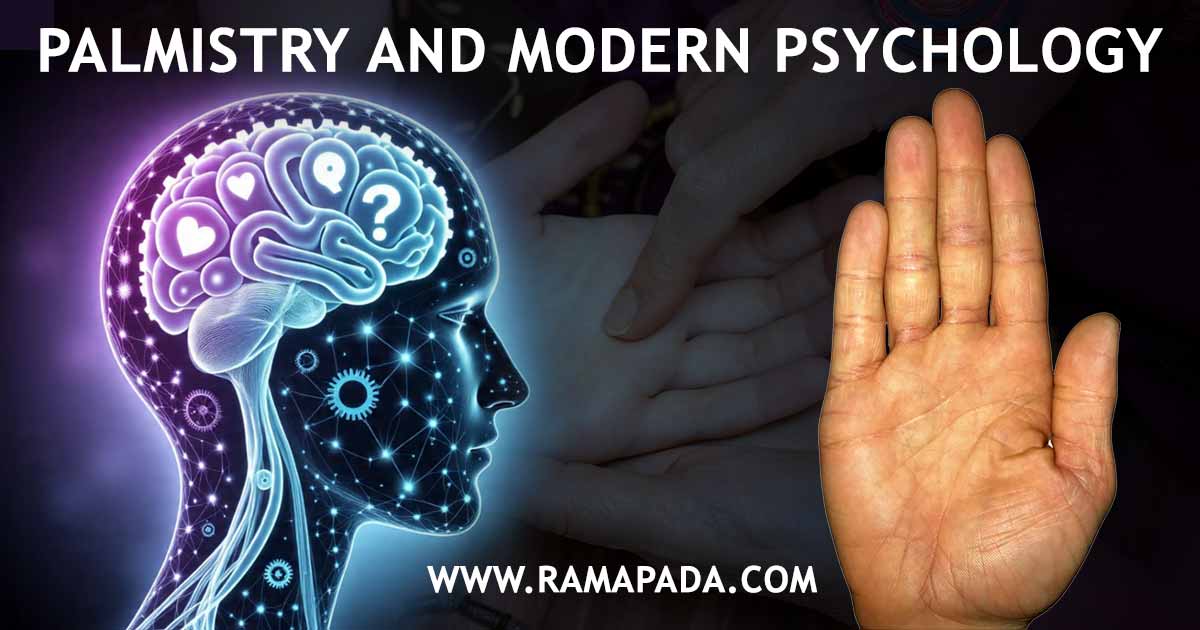 palmistry and modern psychology connection explained by expert palmist Ramapada Acharjee: how hand lines reflect personality and mental patterns