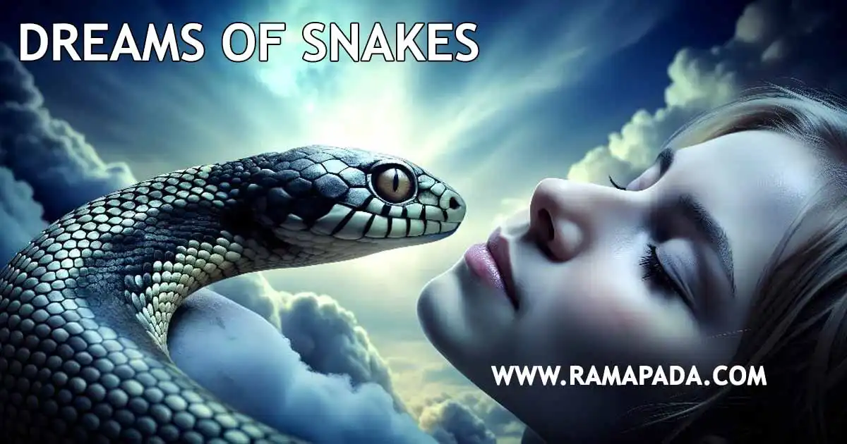 dreams of snakes' meaning in astrology and spirituality symbolising fear, transformation, hidden energy and subconscious mind
