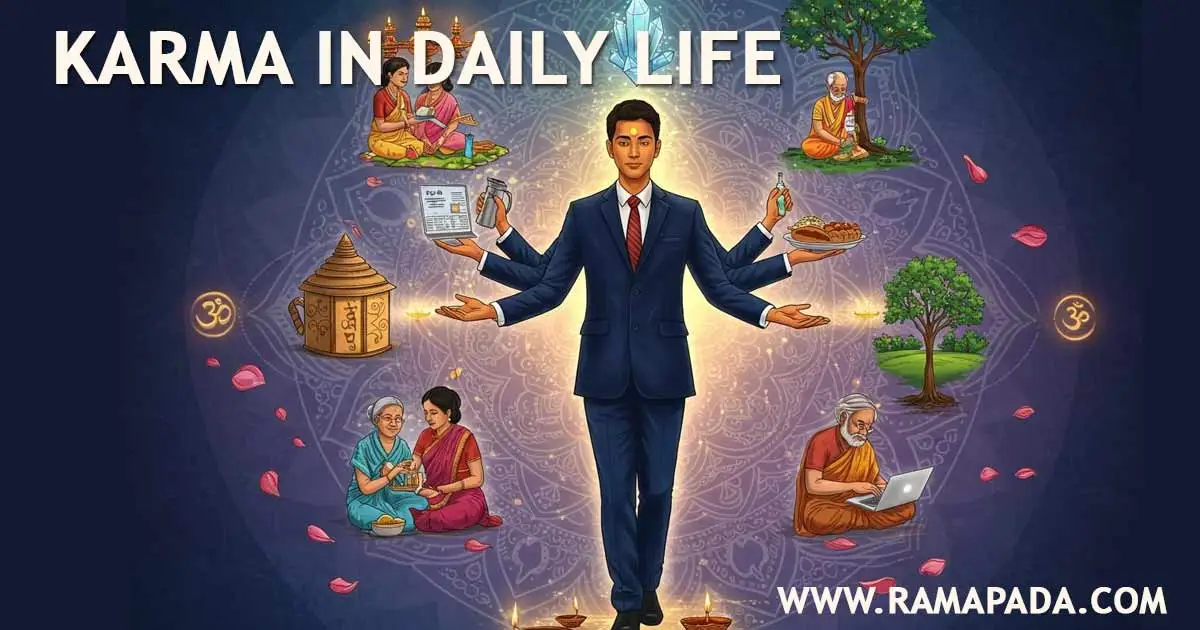 karma in daily life: how actions thoughts and intentions shape everyday experiences and future outcomes
