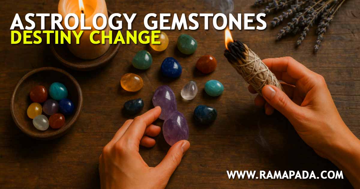 Astrology gemstones for destiny change and planetary remedies