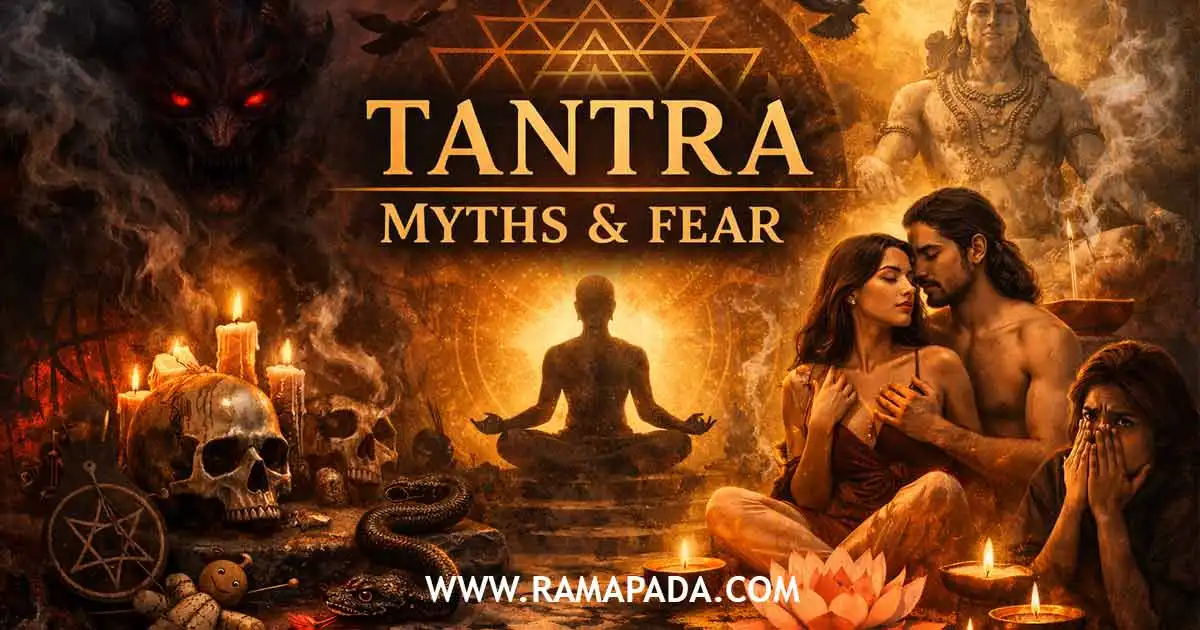 tantra myths and fear misunderstanding of tantra's dark rituals misconceptions spiritual truth of tantra practice