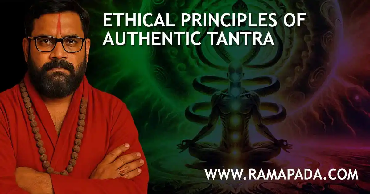 Ethical principles of authentic tantra spiritual discipline and practice