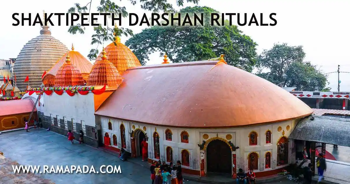 Shaktipeeth darshan rituals and spiritual practices for receiving divine blessings and energy