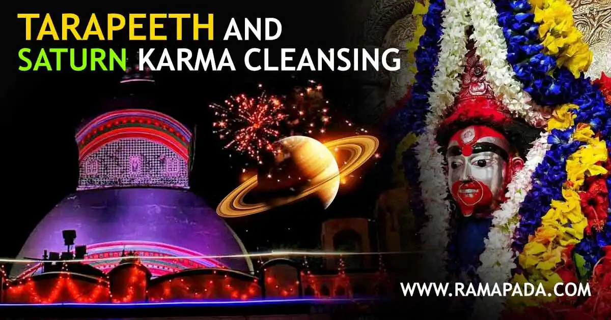 Tarapeeth Saturn karma cleansing ritual for Shani dosha remedies and spiritual protection