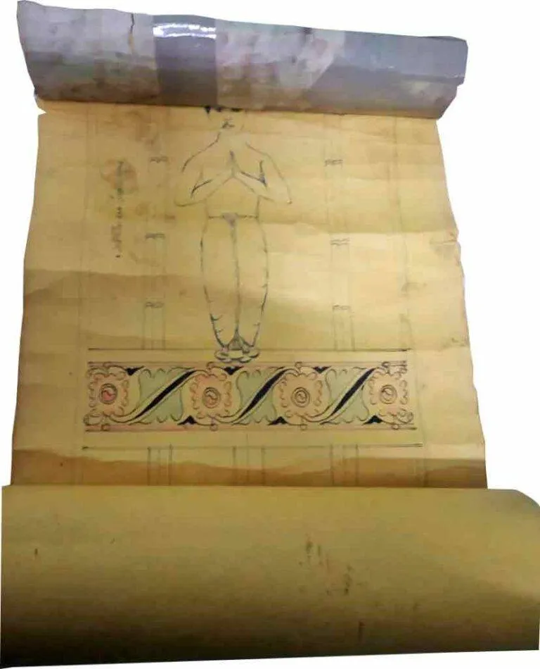 Handmade Authentic Handmade Horoscope (Kushti) prepared by Ramapada Acharjee 35 Years ago