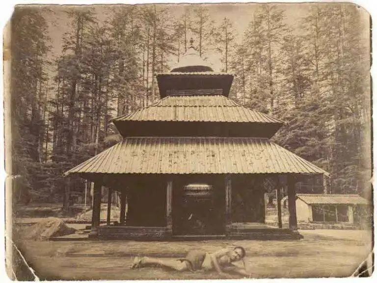 Hadimba Devi Temple - Manali, Himachal Pradesh around 1991