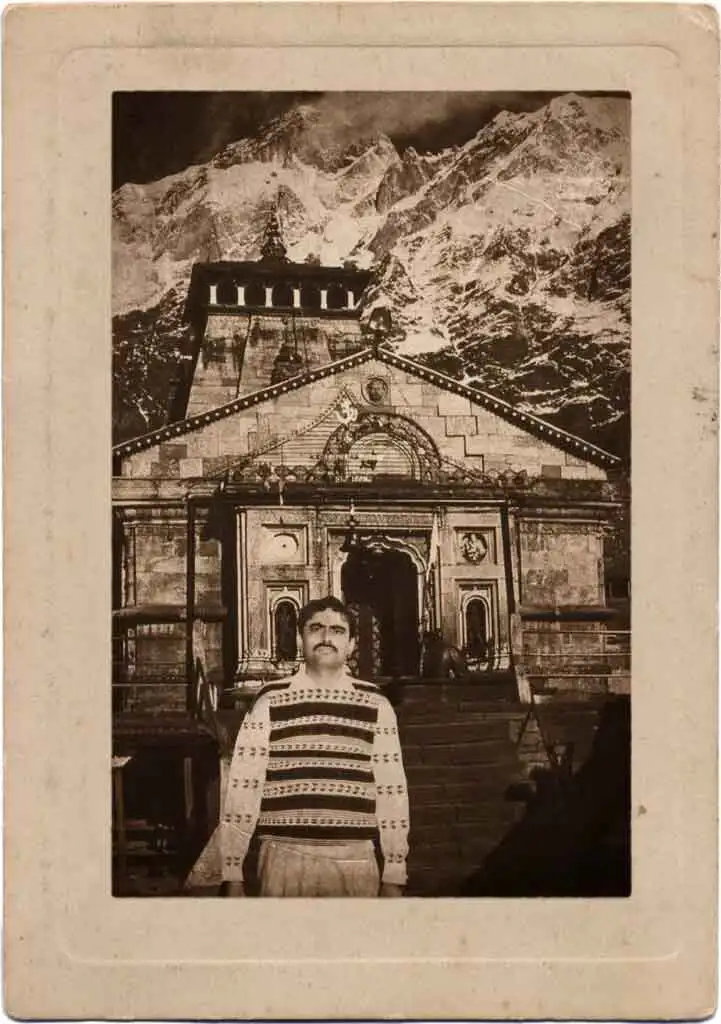 Kedarnath Temple - Kedarnath, Uttarkhand around 1989