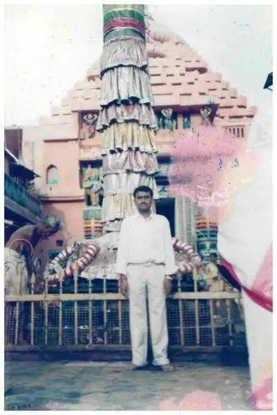 Infront of Puri Temple around 1990