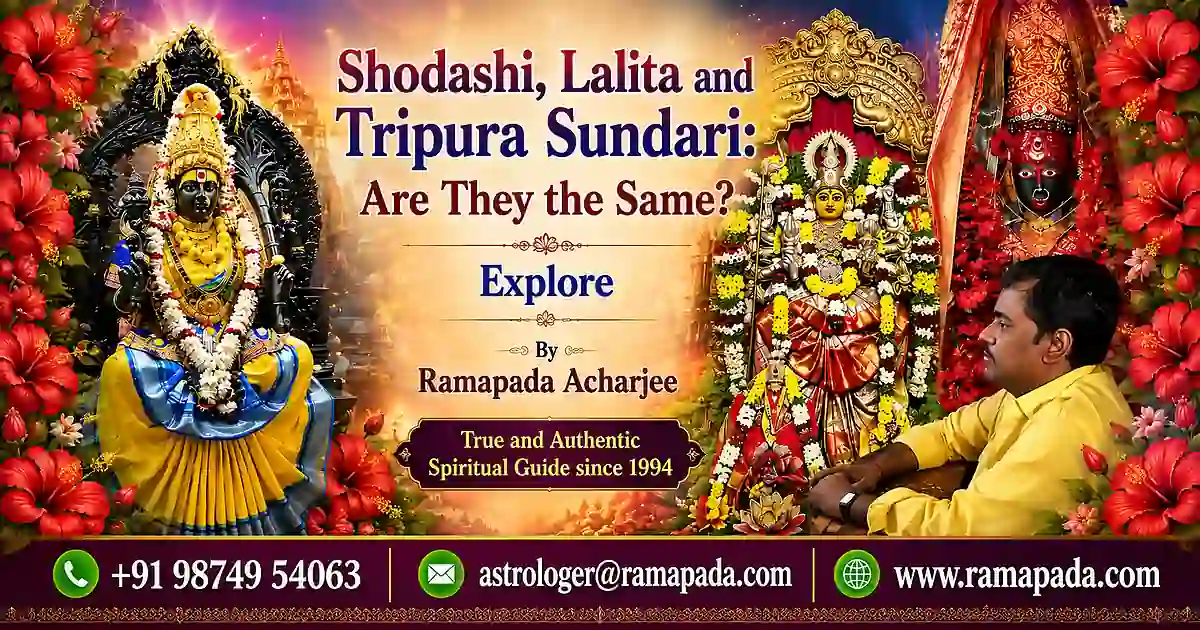 Shodashi, Lalita and Tripura Sundari: Are They the Same?