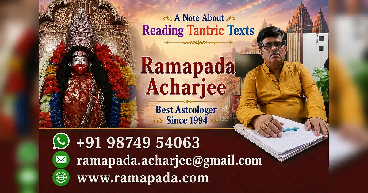 A Note About Reading Tantric Texts