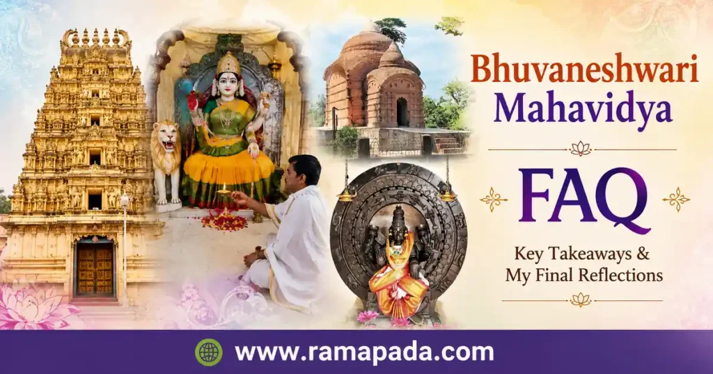 Bhuvaneshwari Mahavidya FAQ Key Takeaways and Spiritual Reflections by Astrologer Ramapada Acharjee