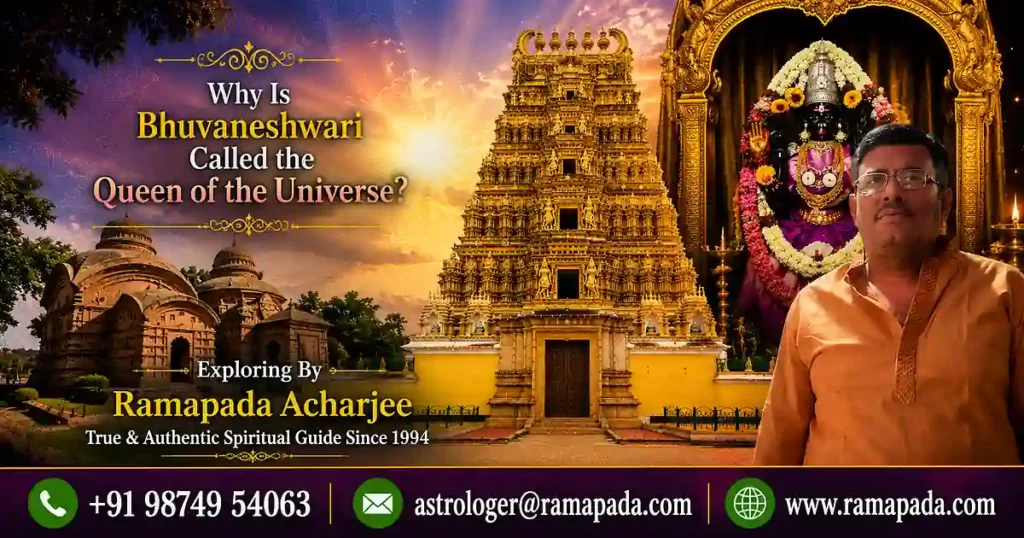 Why Is Bhuvaneshwari Called the Queen of the Universe, explored by Ramapada Acharjee