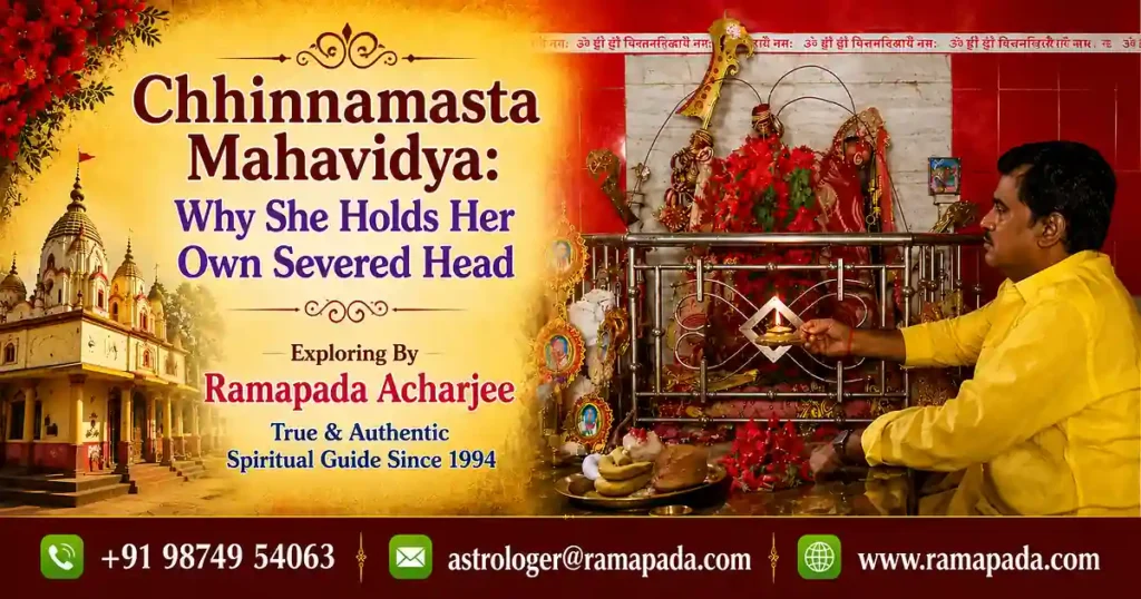 Why Chhinnamasta Holds Her Own Severed Head by Ramapada Acharjee