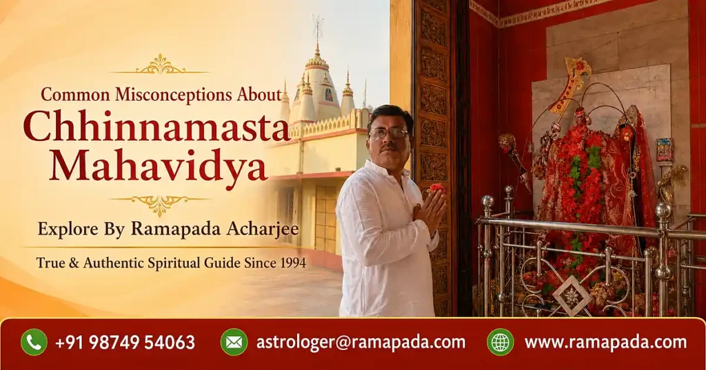 Common Misconceptions About Chhinnamasta Mahavidya by Ramapada Acharjee