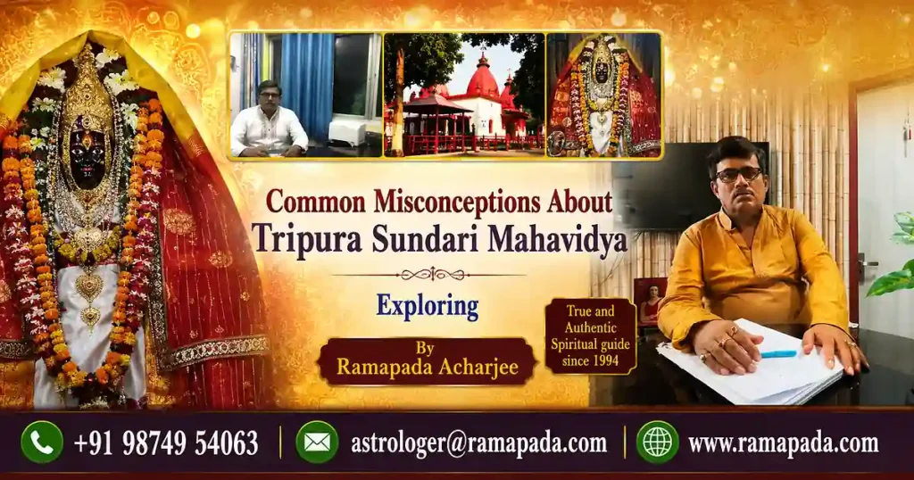 Common Misconceptions About Tripura Sundari Mahavidya Explained by Astrologer Ramapada Acharjee