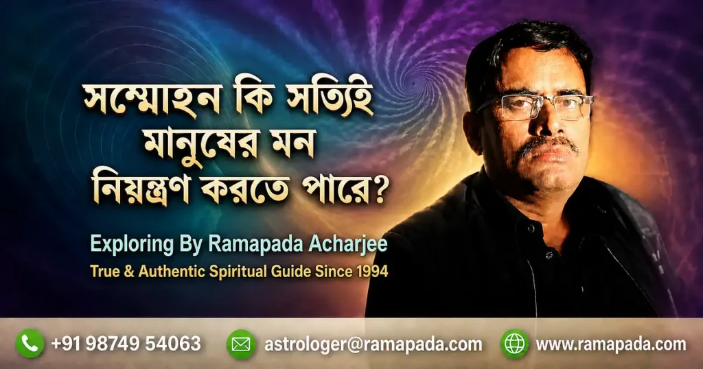 সম্মোহন কি মন নিয়ন্ত্রণ করতে পারে