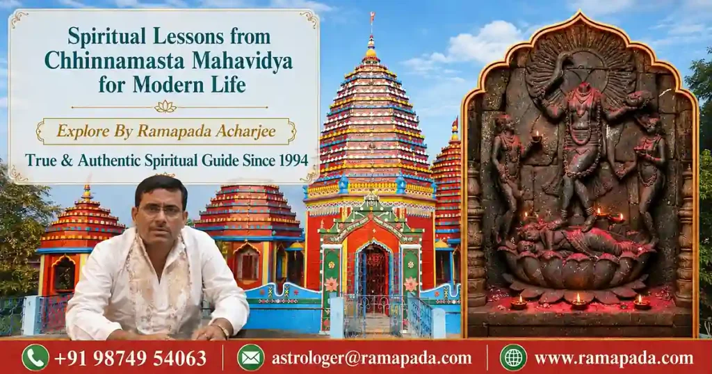 Spiritual Lessons from Chhinnamasta Mahavidya for Modern Life by Ramapada Acharjee