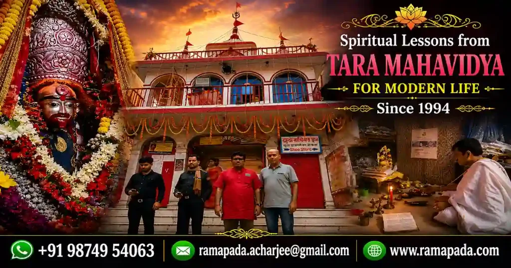 Spiritual lessons from Tara Mahavidya for modern life by Astrologer Ramapada Acharjee