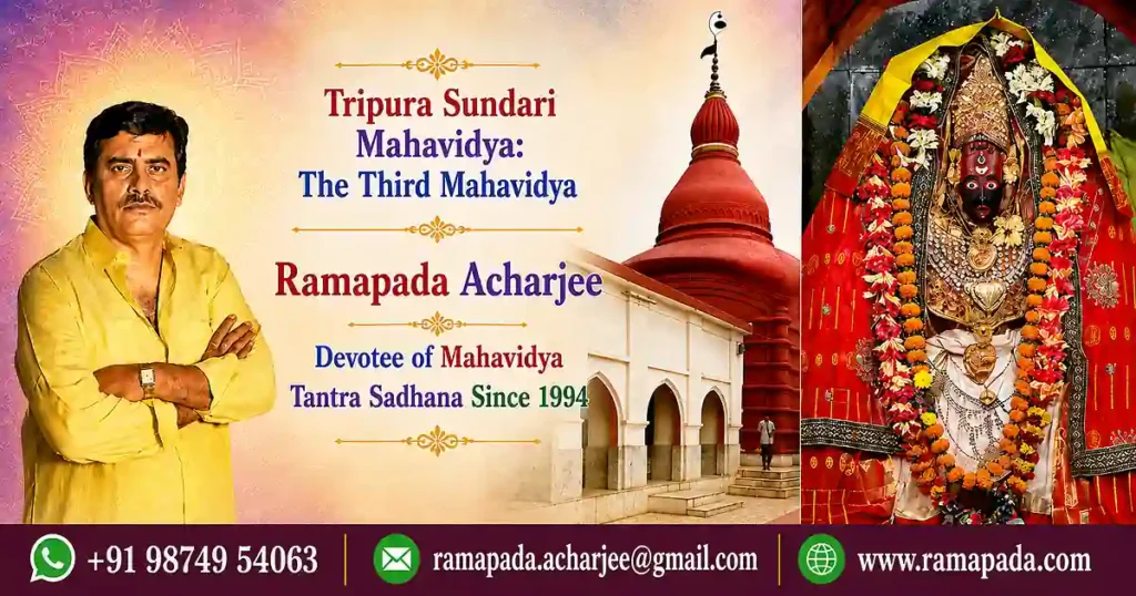 Tripura Sundari Mahavidya The Third Mahavidya by Astrologer Ramapada Acharjee